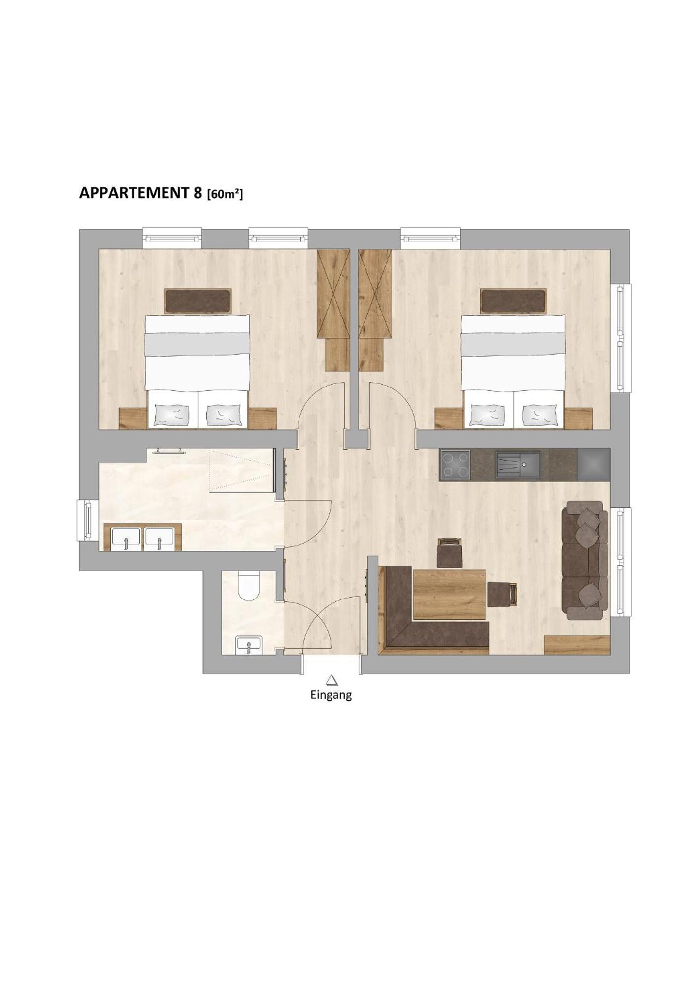 Tischlmuehle Appartements & Mehr Grobming Pokoj fotografie